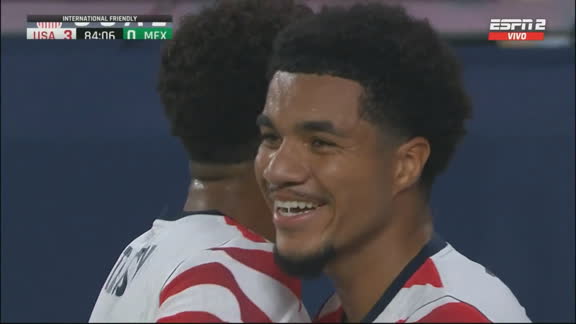 ¡Zurdazo y gol, la fórmula con la que Tillman sentenció la goleada a México!