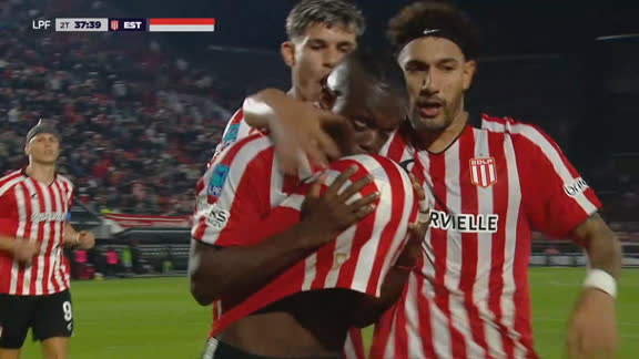 ¡Gol agónico de Cetré para el 1-0 de Estudiantes!