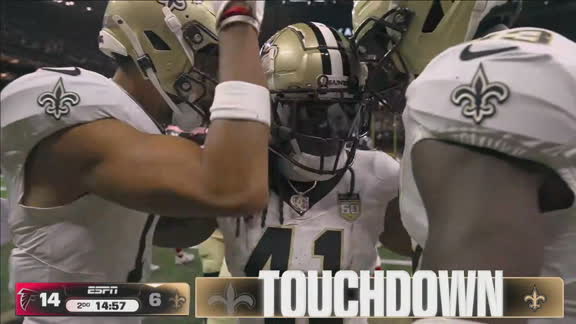 Saints responden con TD de Alvin Kamara