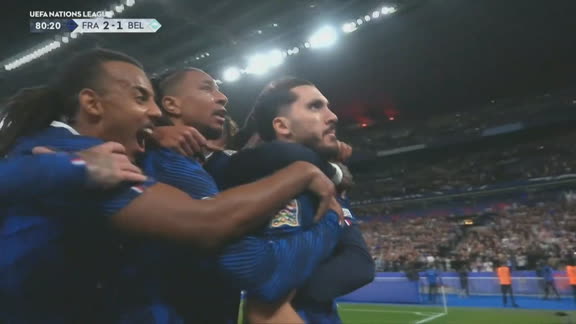 GOL DA VIRADA FRANCESA! Olise encontra Cherki na área, e França faz 2 a 1 sobre a Bélgica