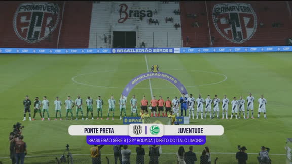 Chegou a hora! Ponte Preta e Juventude se enfrentam na Série B