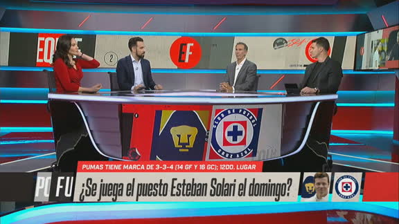¿Estaban Solari se juega el puesto ante Cruz Azul este domingo?
