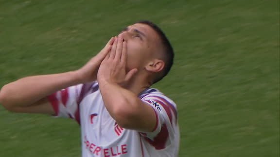 ¡Ventaja para Estudiantes! Monsalve puso el 1-0 ante Central Córdoba