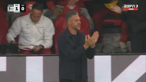 ¡Aplausos de Demichelis para el gol de Banzuzi en el Leipzig!