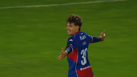 Tremenda jugada y lindo gol de Domina ante Banfield