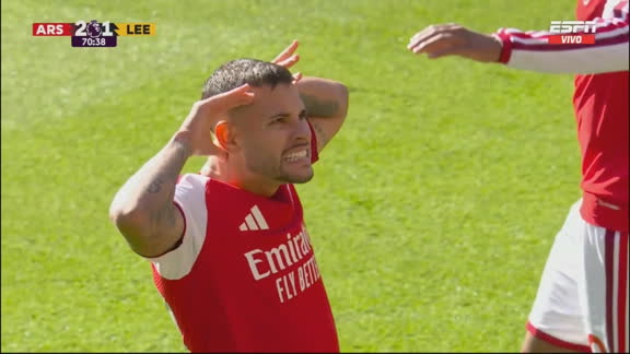 ¡Golazo para darlo vuelta! Bruno Guimaraes entró y puso el 2-1 del Arsenal