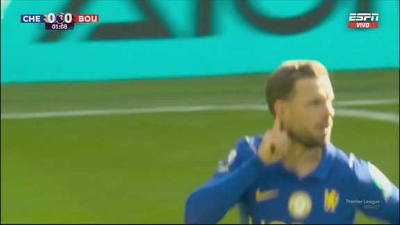 ¡Desde el vestuario! Golazo de Henderson para el 1-0 de Chelsea