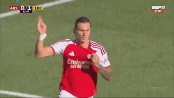 ¡Caminito al costado de Londres! Calafiori y el empate del Arsenal con la magia del Bambino Pons