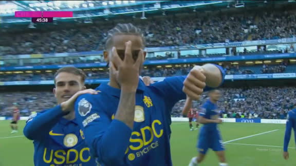 Artilheiro brasileiro! VEJA os dois gols de João Pedro na goleada do Chelsea sobre o Bournemouth