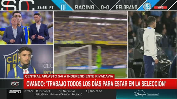 Ovando: "Entreno todos los días para estar en la Selección"