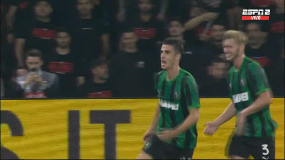 Rápida reacción: Odenthal puso el 1-1 ante el Milan en la Serie A