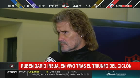 Insúa: "El equipo dejó una buena imagen, merecimos ganar por más de un gol de diferencia"