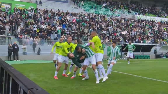 Gol do Juventude! Rodrigo Sam marca e abre o placar para o líder da Série B contra o São Bernardo