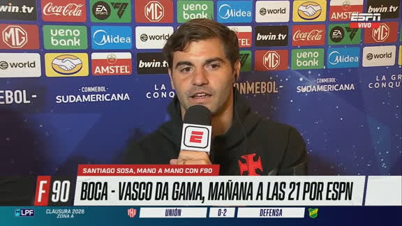 Sosa: "Me genera tristeza ver a Racing así, ojalá que el domingo le puedan dar una alegría a la gente"