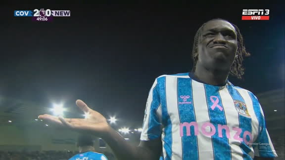 ¡El Cherif en acción: golazo para el 2-0 del Coventry!