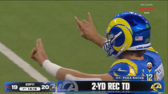 Touchdown Rams! Puka Nacua consegue recepção impressionante e vira o jogo mais uma vez; VEJA
