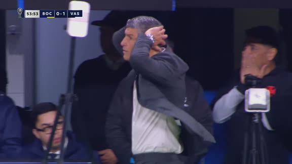 Minuto de locos: Vasco se perdió el segundo y Boca tuvo el empate en la Sudamericana