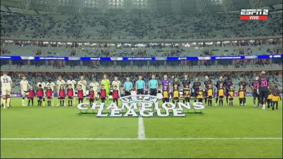 Saba Baku recibe a Slavia Praga en la UEFA Champions League