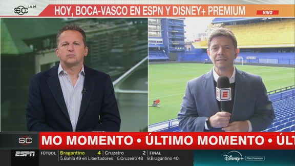 Monroig: "La vuelta Vasco-Boca se jugará en el Maracaná"