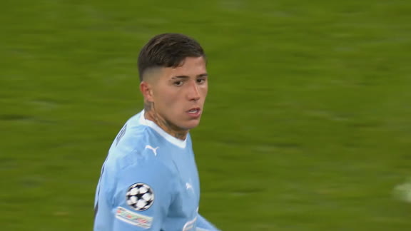 ¡Fue la más clara del City! Enzo Fernández se perdió el descuento