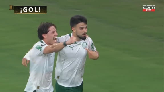 ¡Ventaja para Palmeiras! El Flaco López puso el 1-0 ante Fluminense