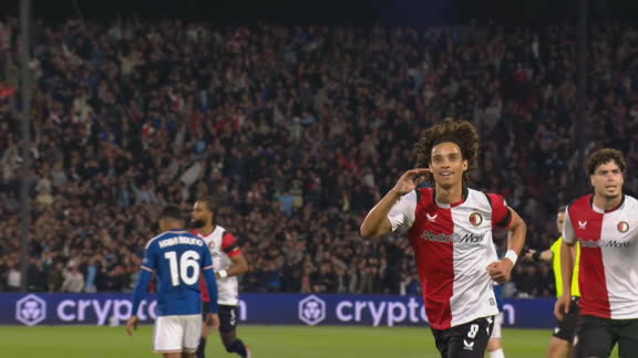 Rápida reacción del Feyenoord: Zechiël anotó el 1-1 ante el Como