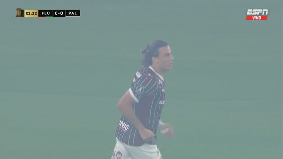 ¡Avisó el Flu! Canobbio tuvo el primero ante Palmeiras