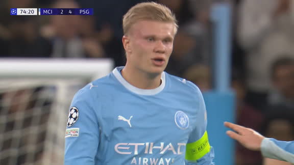 Doblete de Haaland para el descuento del City