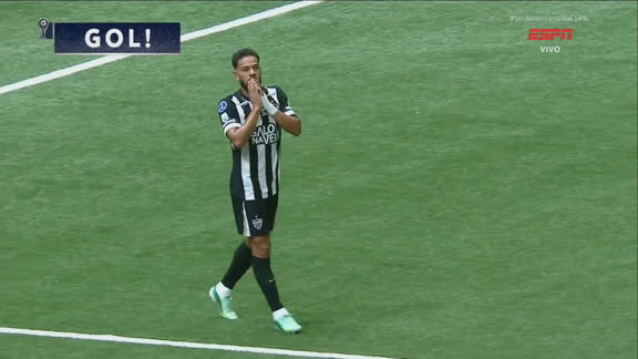Gol do Atlético-MG, mas não valeu! Renan Lodi marca para o Galo em jogada anulada pela arbitragem