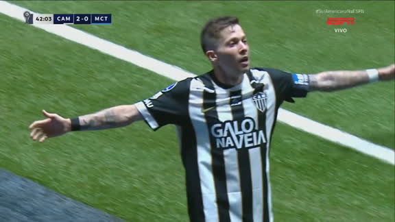 Alegria nas pernas! Bernard rouba a bola, tabela com Reinier e amplia para o Atlético-MG contra o City Torque