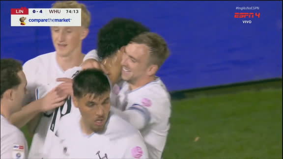 Gol brasileiro! Pablo Felipe marca de cabeça para aumentar a goleada do West Ham; VEJA