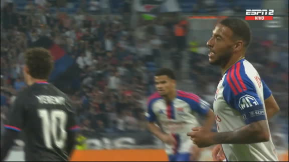 Tolisso capturó un rebote y puso el 1-0 ante el Crystal Palace en la Europa League