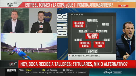 ¿Titulares, mix o alternativo? La posible formación de Boca para recibir a Talleres