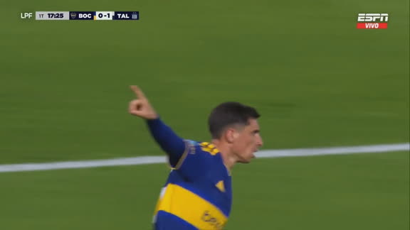 Merentiel no perdonó y empató el partido ante Talleres