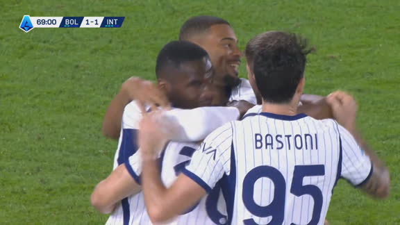 ¡Lo dio vuelta Inter! Carlos Augusto marcó el 2-1 ante Bologna
