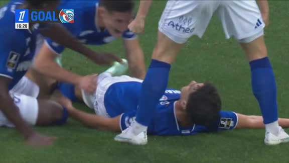 ¡Zurdazo y a cobrar! Gio Reyna abrió el marcador para Estrasburgo