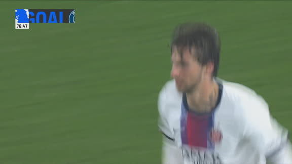 Zabarnyi la empujó y PSG empató el partido ante Estrasburgo