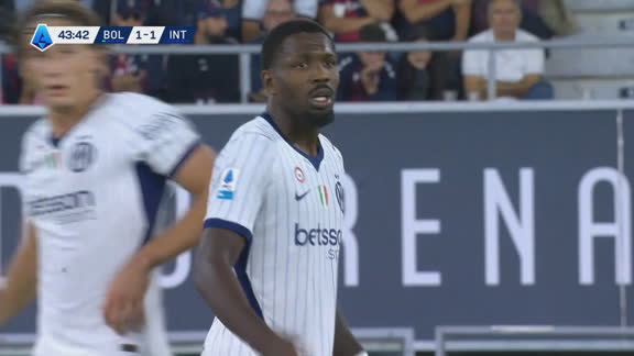 Cabezazo goleador de Thuram para poner el empate a favor de Inter