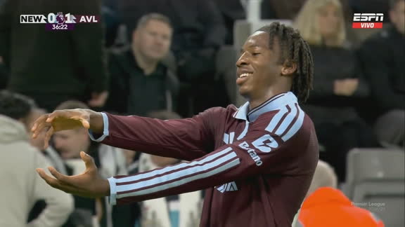 ¡Apareció el goleador! Manzambi puso el 1-0 ante el Newcastle en St. James' Park