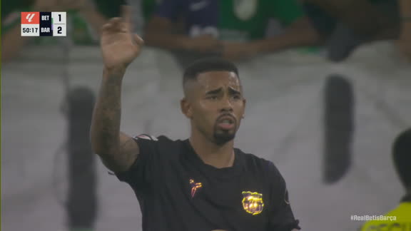 ¡Gabriel Jesus anotaba el tercero del Barça pero estaba adelantado!