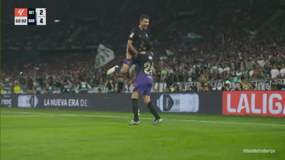¡Eric García sentencia al Betis con el 4-2!