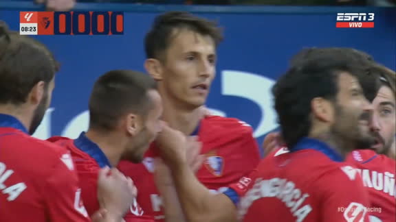 Budimir cambió penal y adelantó a Osasuna