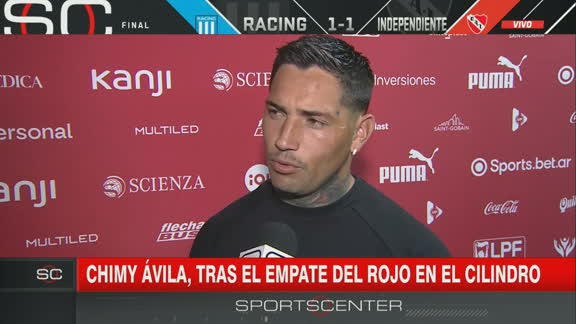 Chimy Ávila: "Se pudo empatar y después fue un ida y vuelta"