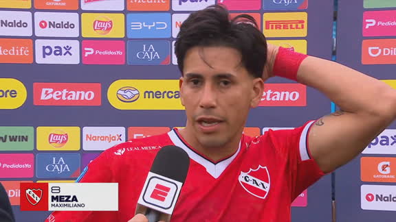 Maxi Meza: "Me voy con bronca; lo podríamos haber ganado"