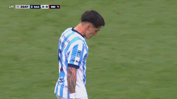 Kranevitter se animó y probó de lejos ante Independiente
