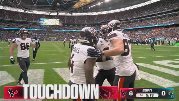 ¡Nico Collins enciende la ofensiva y prepara el TD de Houston!