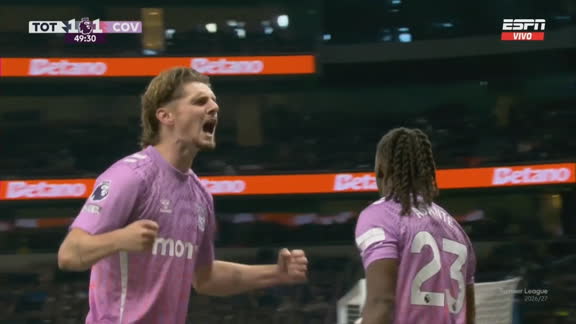 ¡A puro coraje: Rudoni lo buscó y empató ante los Spurs!