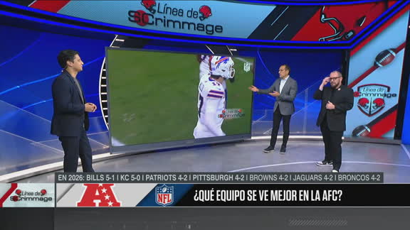 ¿Qué equipo se ve mejor en la AFC?