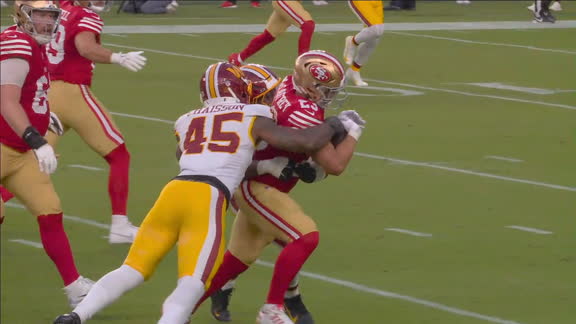 Balón suelto de McCaffrey acaba la serie de San Francisco