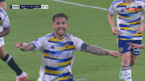 ¡A lo Boca! Golazo de Paredes para el 3-1 en el Maracaná